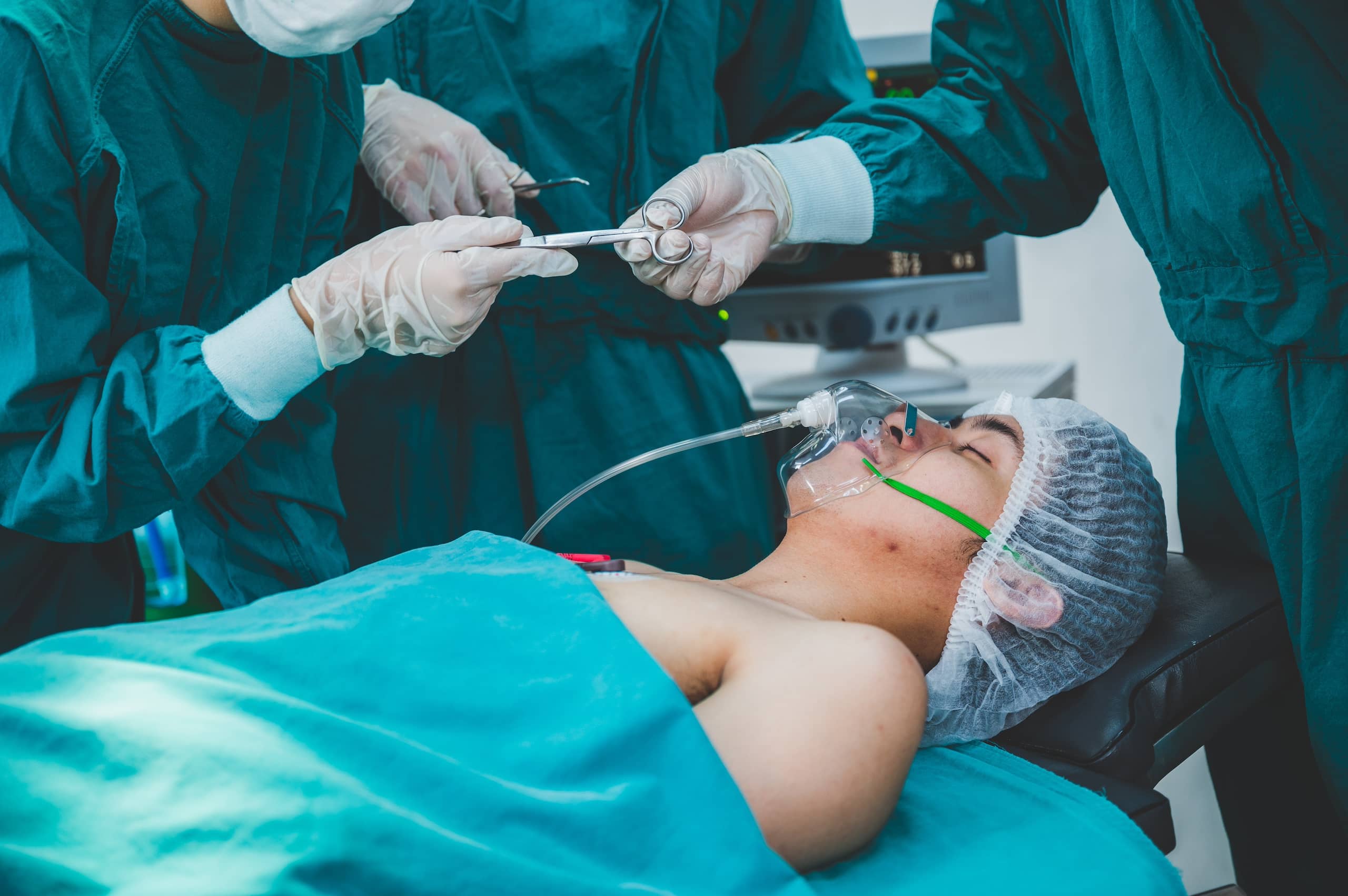 Plastic surgical team